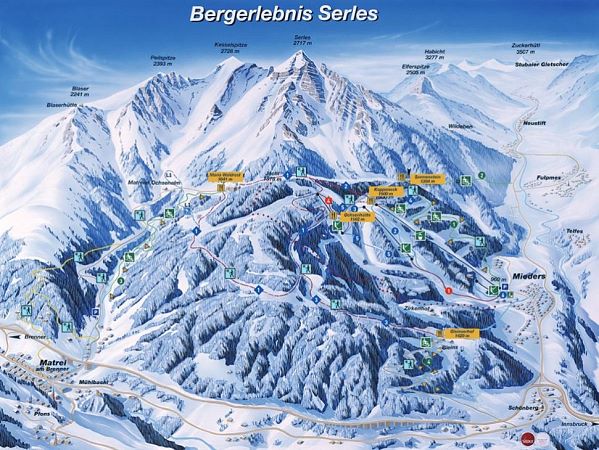 Skigebiet Serlesbahn