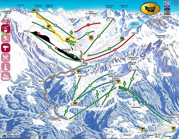 Das Skigebiet Oetz-Hochoetz