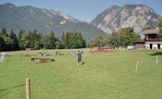 Tirol Achensee Eben Gruppenunterkunft Spielwiese