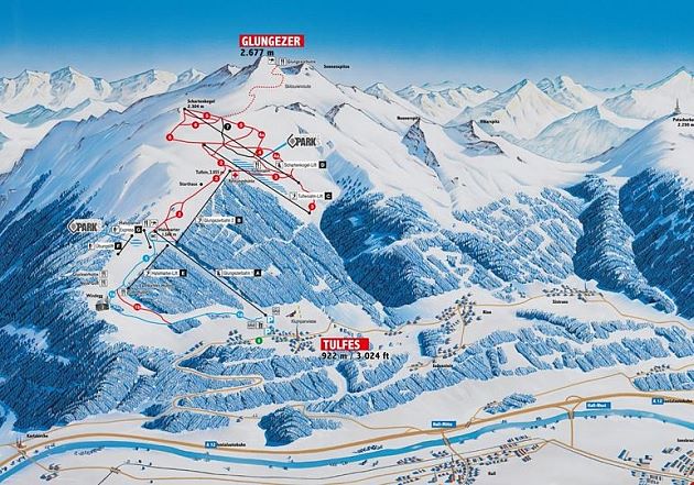 Skigebiet Glungezer