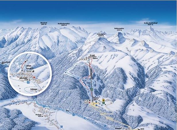 Skigebiete Lechtal
