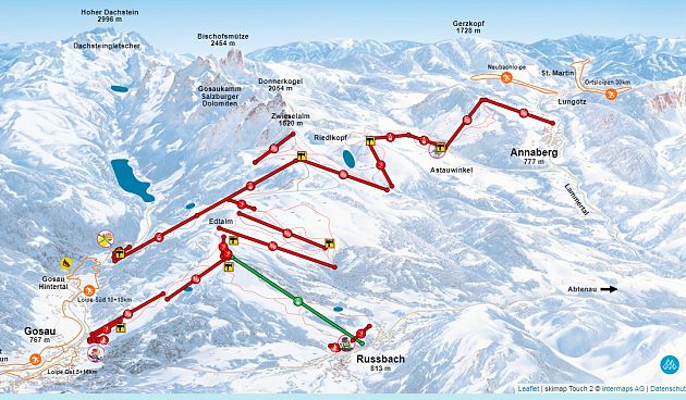 Skiregion Dachstein West