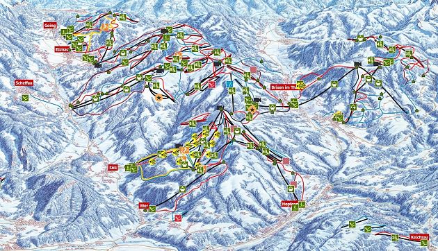 Die Skiwelt Wilder Kaiser - Brixental