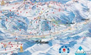Pistenplan Arlberg Jan2019