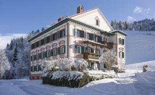 Tirol  Brixental Hopfgarten Gaestehaus Appartement Außenansicht Winter