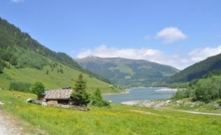 Tirol Zillertal Gerlos Durlassstausee Bademöglichkeit